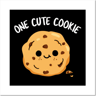 One Cute Cookie Cute Cookie Pun Posters and Art